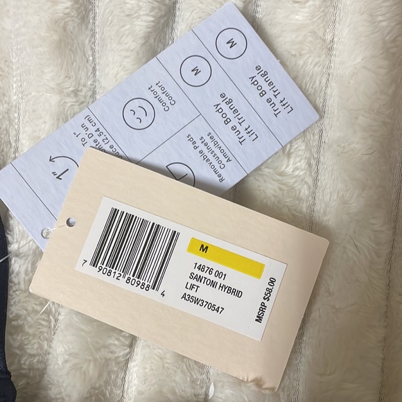 True & Co True Body Triangle Adjustable Strap Soft Form Band Wireless Bra - Picture 5 of 7